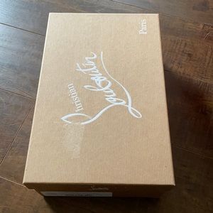 Louboutin shoe box
